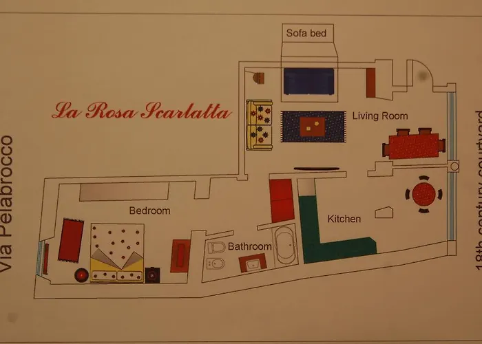 דירה La Rosa Scarlatta ברגמו